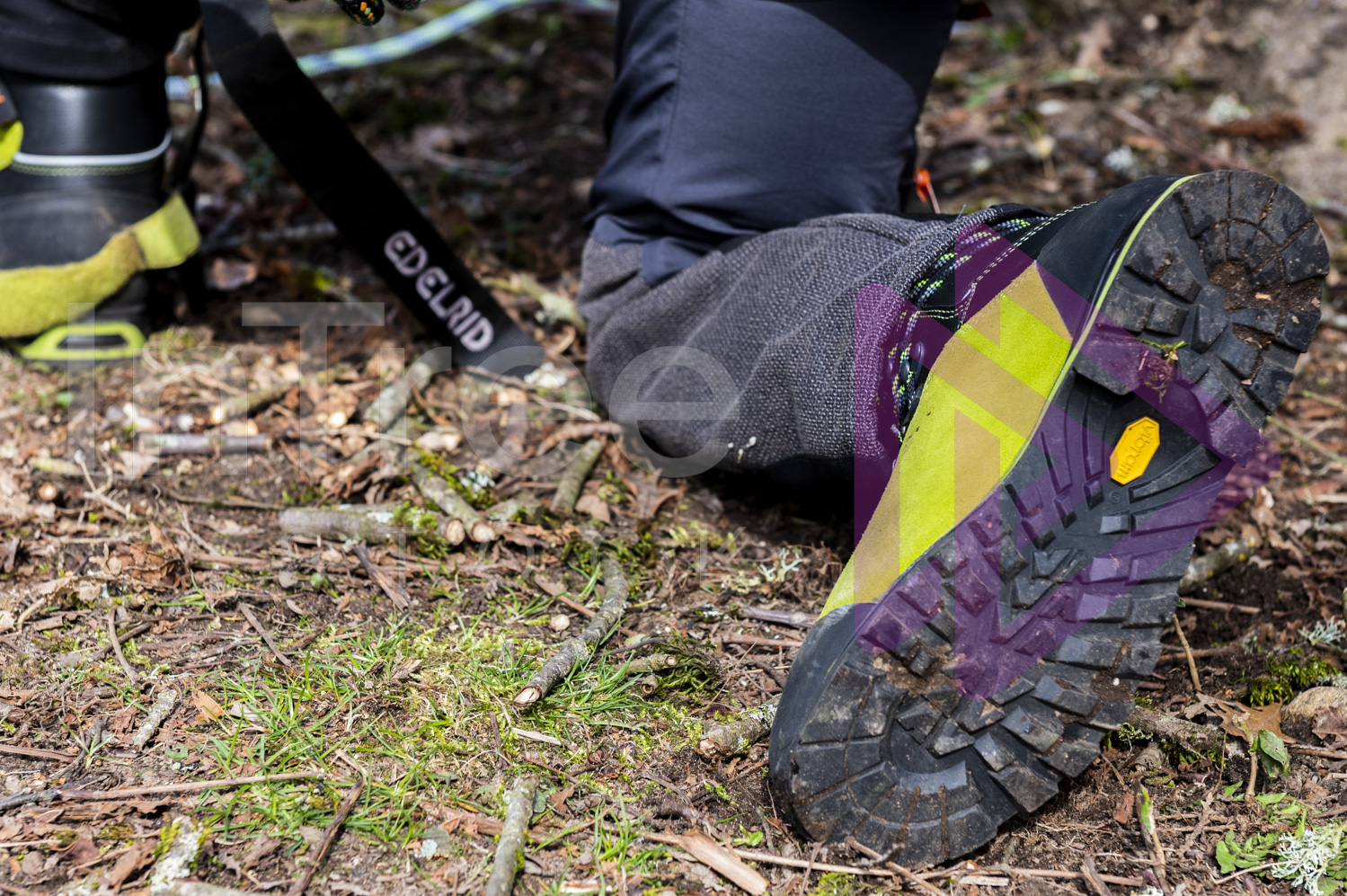 Chainsaw boot sole