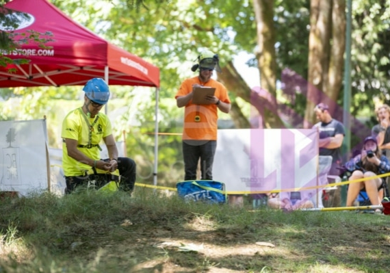 Arborist tree climbing competition BCTCC 2023 tree climbing competition