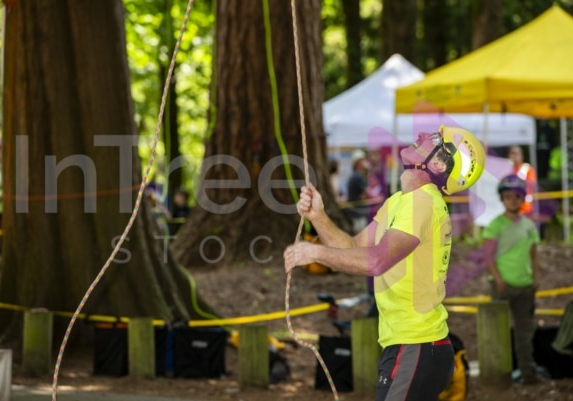 Arborist tree climbing competition BCTCC 2023 tree climbing competition