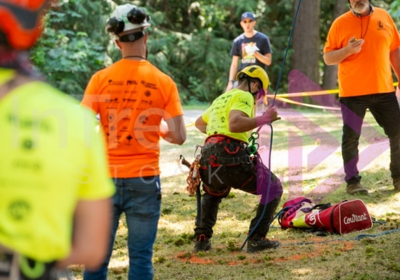 Arborist tree climbing competition BCTCC 2023 tree climbing competition