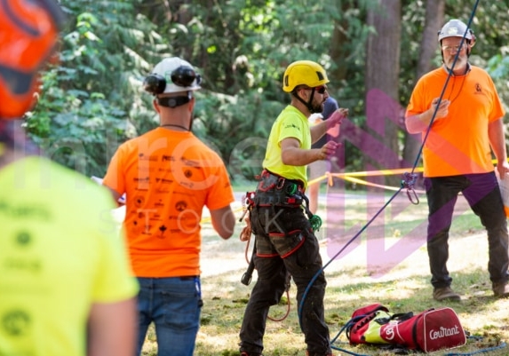 Arborist tree climbing competition BCTCC 2023 tree climbing competition