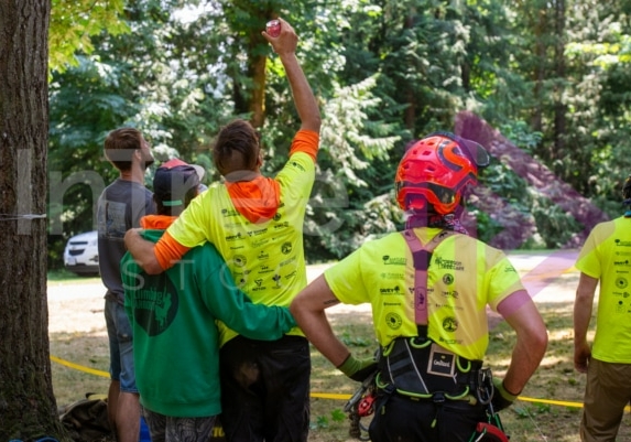 Arborist tree climbing competition BCTCC 2023 tree climbing competition