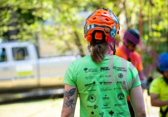 Arborist tree climbing competition BCTCC 2023 tree climbing competition