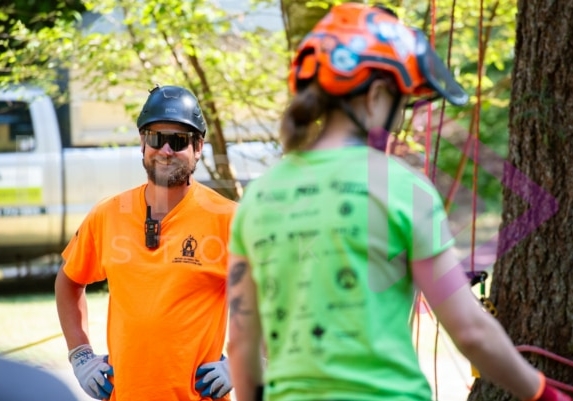 Arborist tree climbing competition BCTCC 2023 tree climbing competition