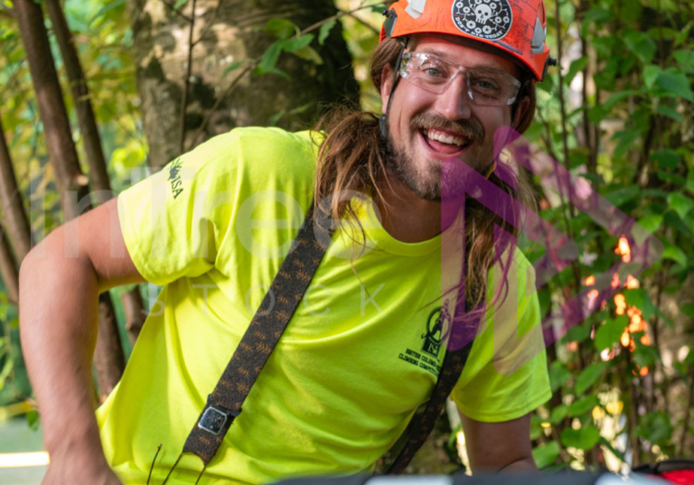 Arborist tree climbing competition BCTCC 2023 tree climbing competition