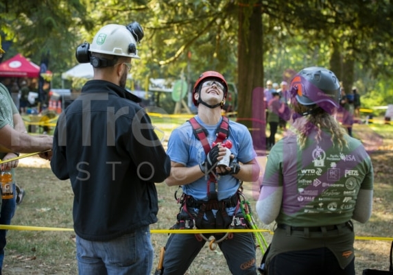 The PNW ISA, BC Tree climbing competiton