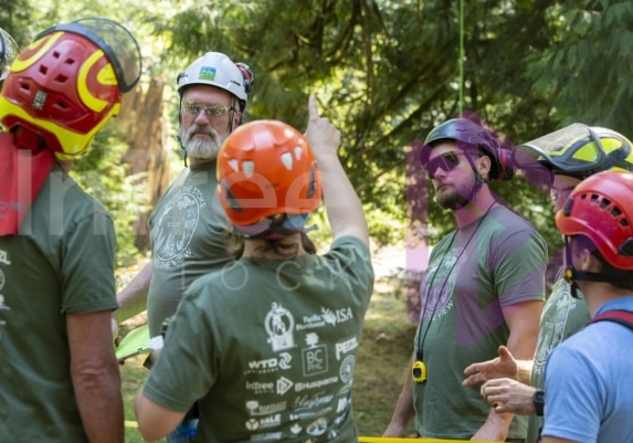 The PNW ISA, BC Tree climbing competiton