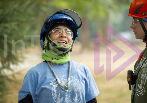 The PNW ISA, BC Tree climbing competiton Masters event