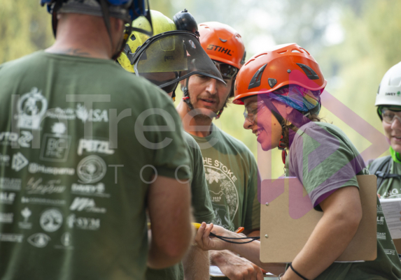 The PNW ISA, BC Tree climbing competiton Masters event