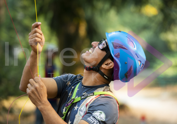 The PNW ISA, BC Tree climbing competiton Masters event